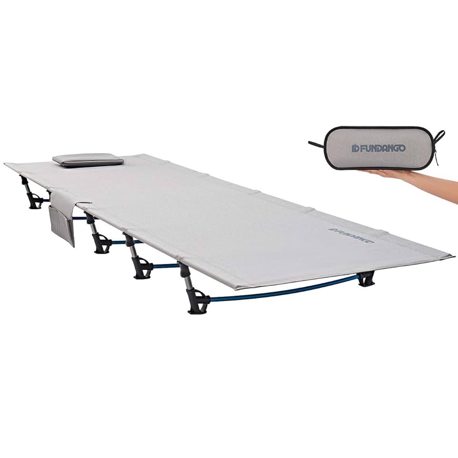 FUNDANGO コット キャンプ 軽量 折りたたみ式 アウトドアベッド 航空ア Amazon.co.jp: FUNDANGO コット キャンプ 軽量 折りたたみ式
